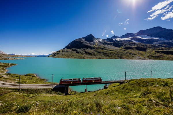 Berninapass, Oberengadin, Graubünden, Schweiz, Switzerland